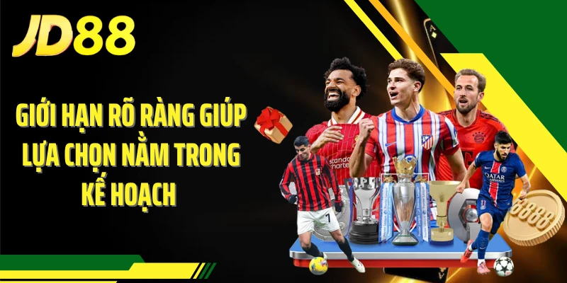 Giới hạn rõ ràng giúp lựa chọn nằm trong kế hoạch 